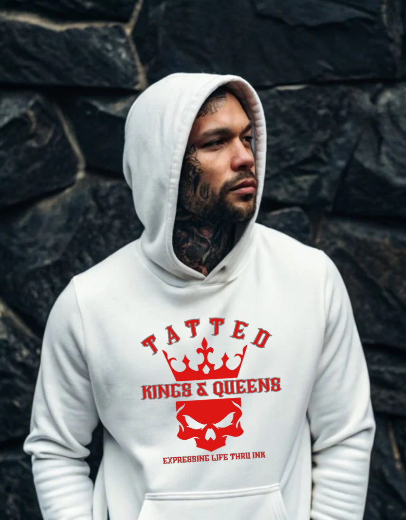 Tatted Kings & Queens Red Hoodie