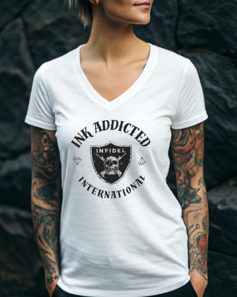 Inked Infidels Women's V Neck