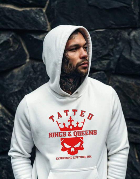 Tatted Kings & Queens Red Hoodie