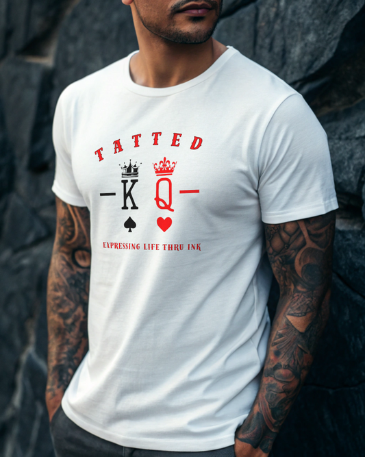 Playing Card K/Q Tee Shirt